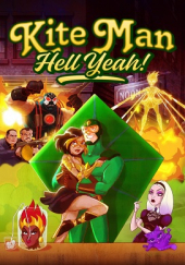 Poster de Hombre Cometa oh si (Kite Man Hell Yeah)